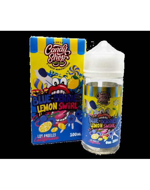 Finest E-liquids Blue-Berries Lemon Swirl 0mg 100ml Short Fill