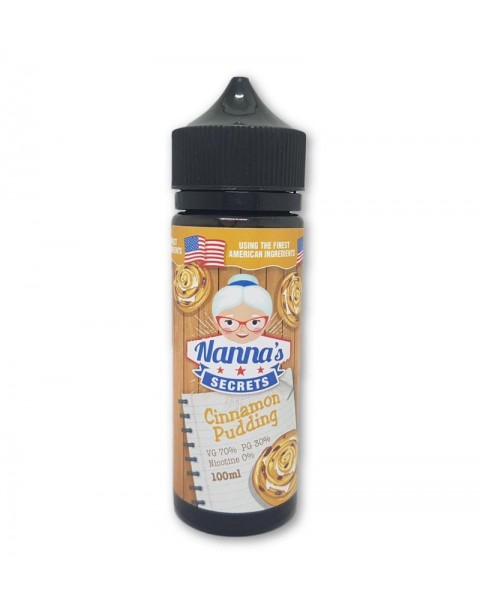 Nanna's Secret Cinnamon Pudding E-liquid Short Fill