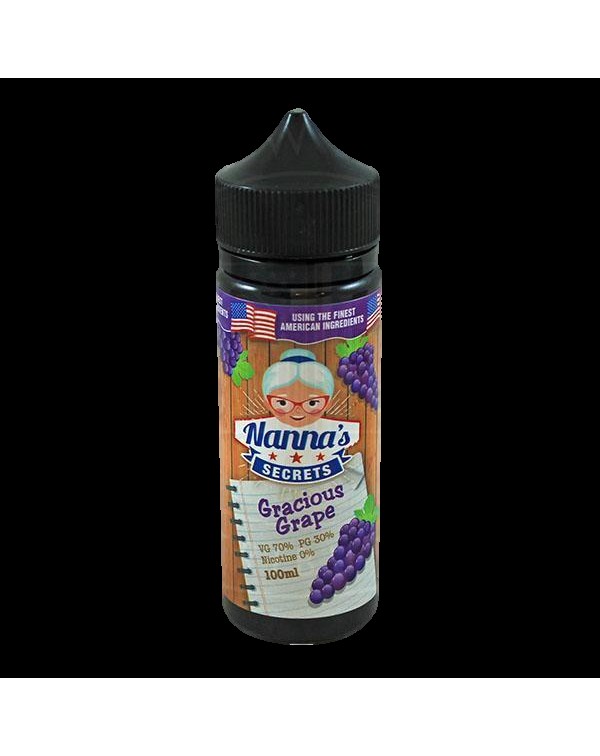 Nanna's Secret Gracious Grape E-liquid 50ml Sh...