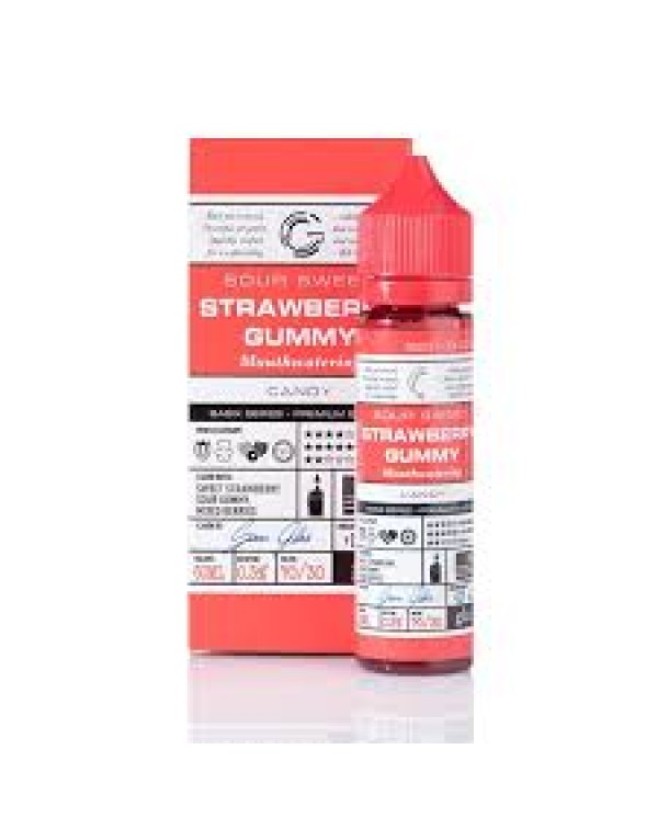 Glas Strawberry Gummy E-liquid 50ml Short Fill