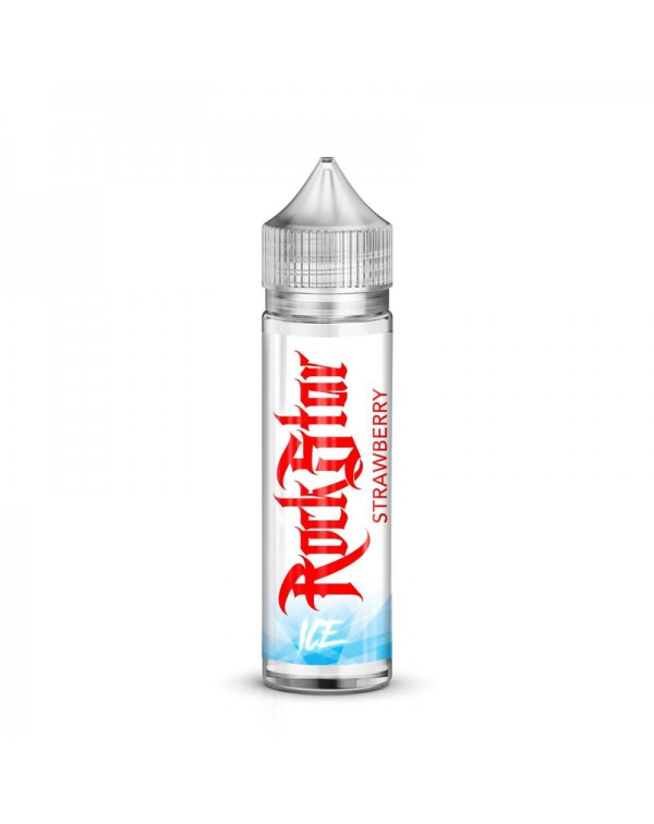 Rockstar Ice Strawberry E-liquid 50ml Short Fill