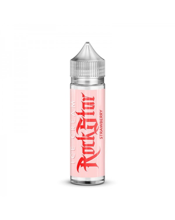 Rockstar Ice Cream Strawberry E-liquid 50ml Short ...