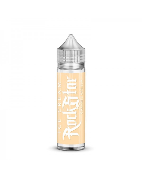 Rockstar Ice Cream Caramel Vanilla E-liquid 50ml S...