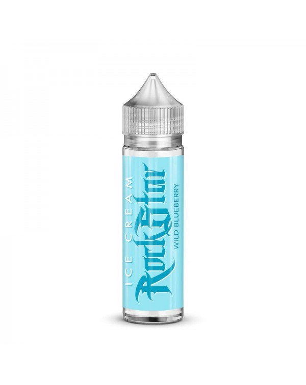 Ice Cream Wild Blueberry E-liquid by Rockstar 50ml...