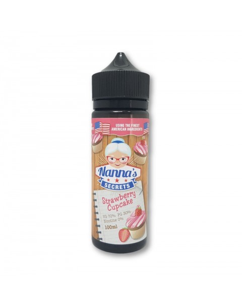 Nanna's Secret Strawberry Cupcake E-liquid Short Fill