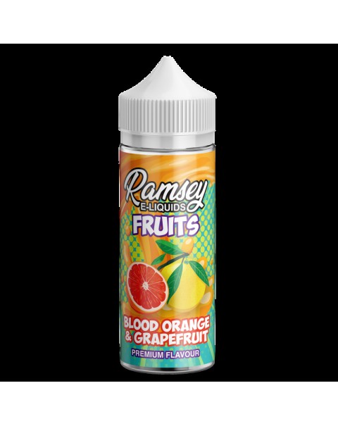 Ramsey E-Liquids Fruits Blood Orange Grapefruit 0mg 100ml Short Fill E-Liquid