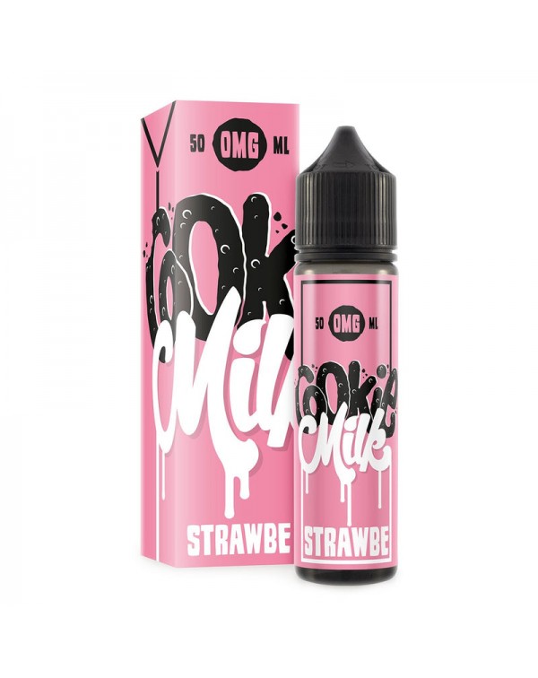 Nom Nomz Strawberry Cookie Milk E-liquid 50ml Shor...