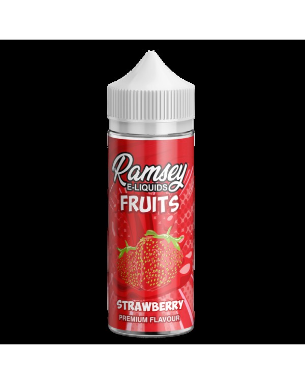 Ramsey E-Liquids Fruits Strawberry 0mg 100ml Short...