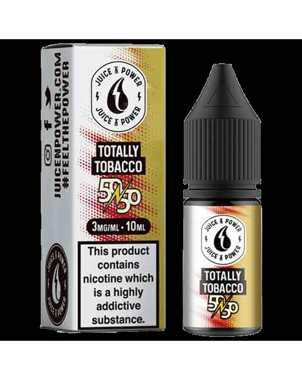 Juice N' Power 50:50 Totally Tobacco 10ml E-Li...