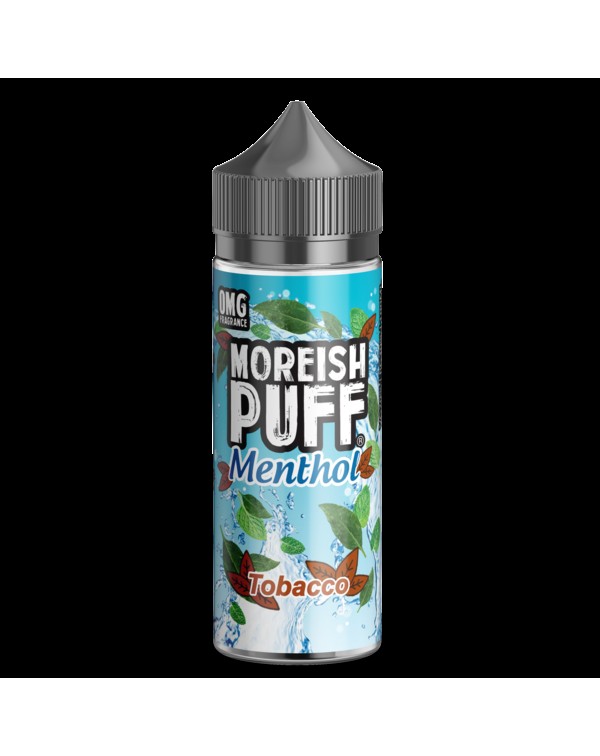 Moreish Puff Menthol Tobacco 0mg 100ml Short Fill ...