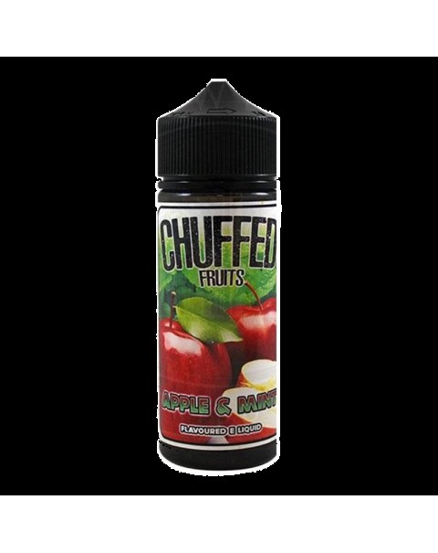 Chuffed Fruits: Apple & Mint 0mg 100ml Short Fill E-Liquid