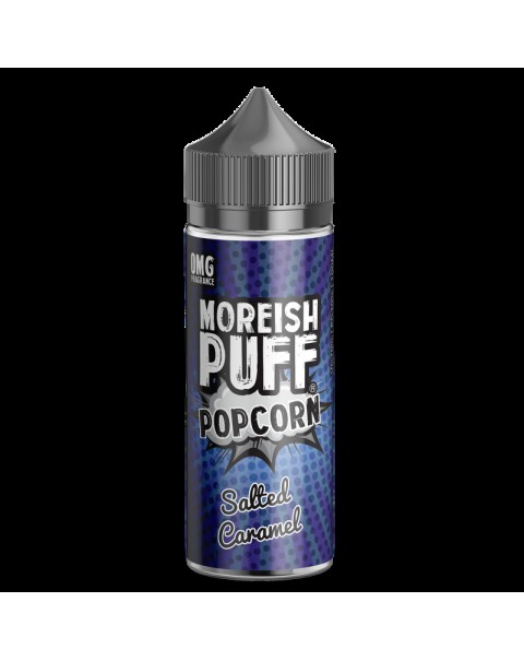 Moreish Puff Popcorn Salted Caramel 0mg 100ml Short Fill E-Liquid