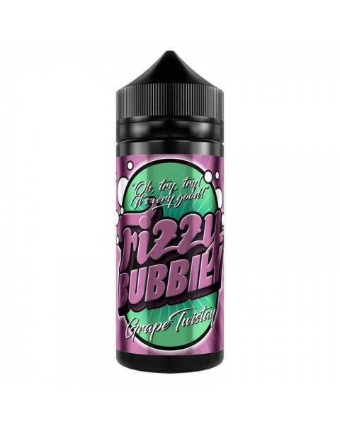 Fizzy Bubbily Grape Twistay E-liquid 100ml Short Fill