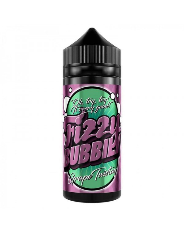 Fizzy Bubbily Grape Twistay E-liquid 100ml Short F...