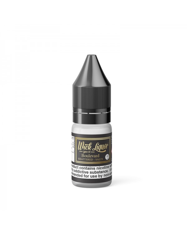 Wick Liquor Boulevard Shattered E-liquid 10ml