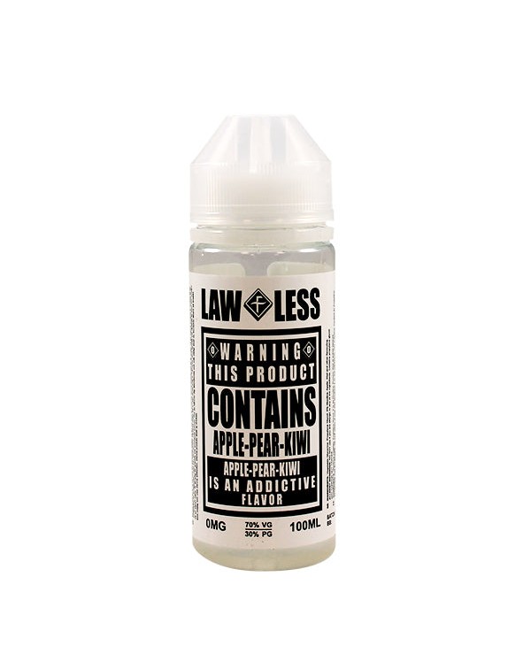 Flawless Law Less: Apple Pear Kiwi E-liquid  100ml...