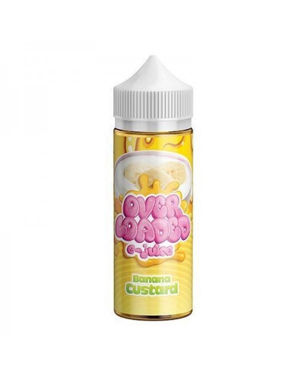 Loaded E-Juice Banana Custard 0mg 100ml Short Fill...