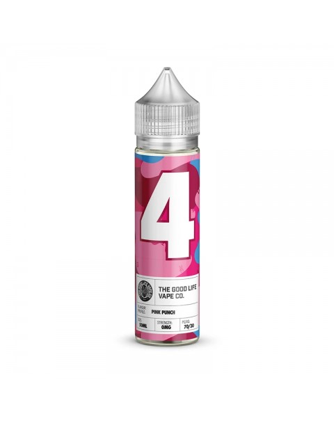 The Good Life Vape Co. No.4 Pink Punch 0mg 50ml Short Fill E-Liquid