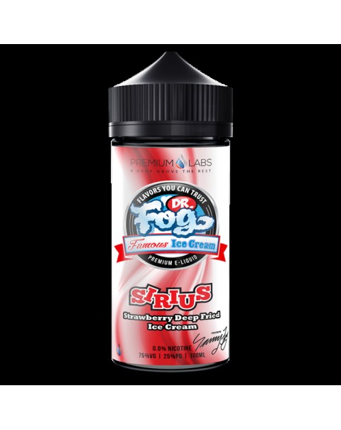 Dr Fog Sirius Ice Cream E-liquid 100ml Short Fill