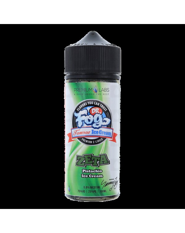 Dr Fog Zeta Ice Cream E-liquid 100ml Short Fill