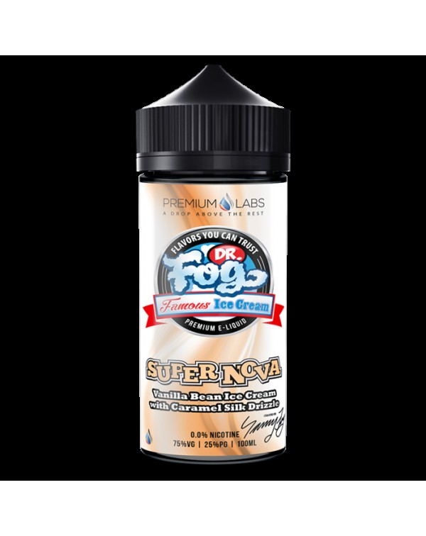 Dr Fog Supernova Ice Cream E-liquid 100ml Short Fi...