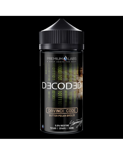 Premium Labs Decoded: Da Vinci Code E-liquid 100ml Short Fill