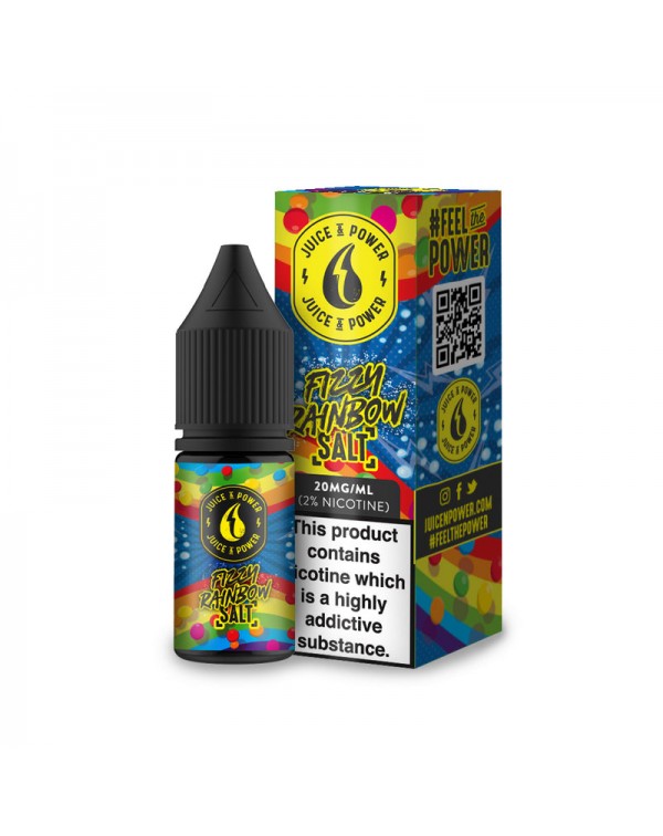 Juice N Power Fizzy Rainbow Nic Salt 20mg 10ml