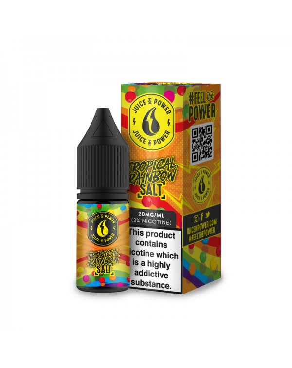 Juice N Power Tropical Rainbow Nic Salt 20mg 10ml