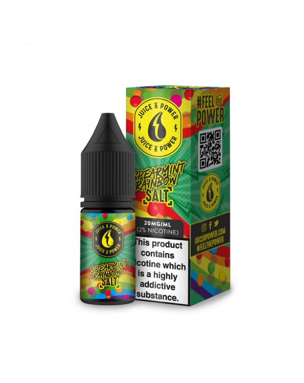 Juice N Power Spearmint Rainbow Nic Salt 20mg 10ml