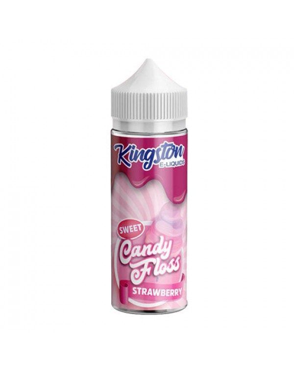 Kingston Sweet Candy Floss: Strawberry 0mg 100ml S...