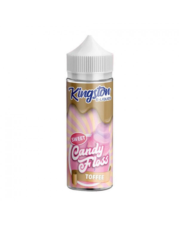 Kingston Sweet Candy Floss: Toffee 0mg 100ml Short...