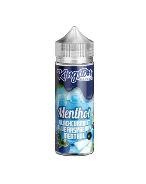 Kingston Menthol: Blackcurrant Blue Raspberry 0mg 100ml Short Fill E-Liquid