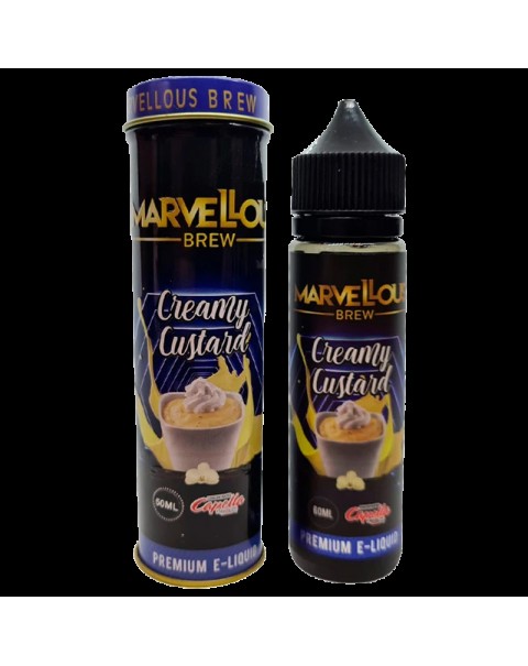 Marvellous Brew Creamy Custard 0mg 50ml Short Fill E-Liquid