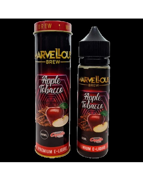 Marvellous Brew Apple Tobacco 0mg 50ml Short Fill E-Liquid