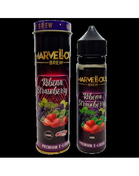 Marvellous Brew Ribena Strawberry 0mg 50ml Short Fill E-Liquid