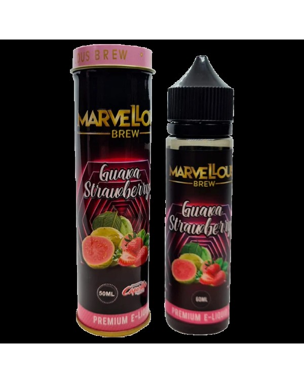 Marvellous Brew Guava Strawberry 0mg 50ml Short Fi...