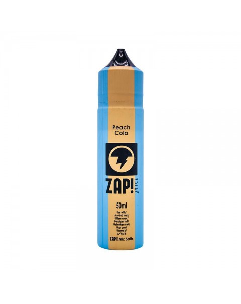 Zap! Juice Peach Cola E-Liquid 50ml Short Fill