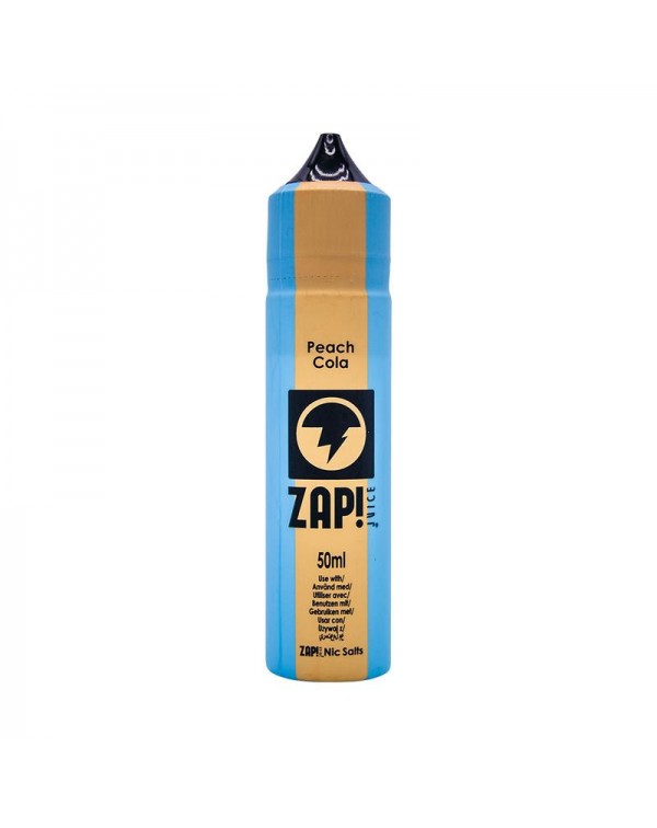 Zap! Juice Peach Cola E-Liquid 50ml Short Fill