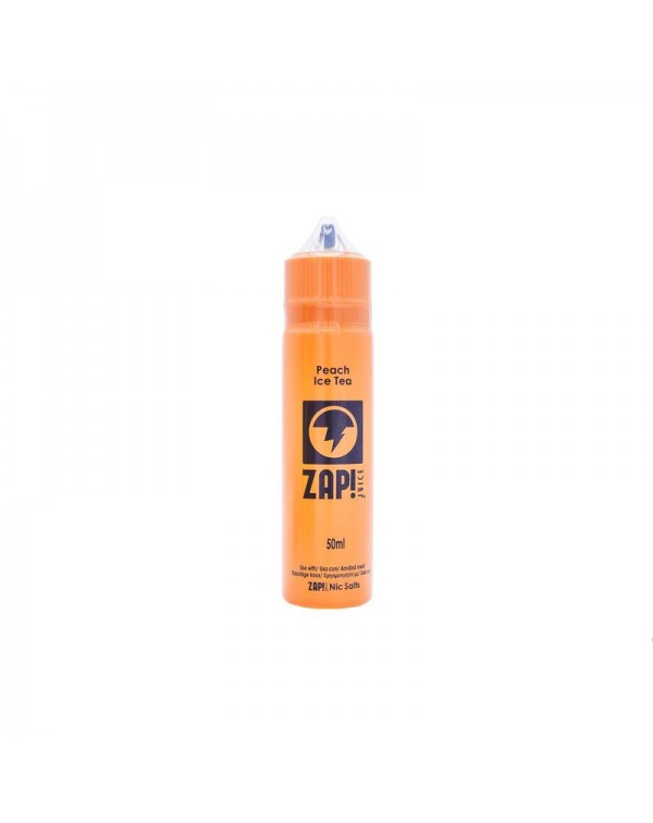 Zap! Juice Peach Ice Tea E-Liquid 50ml Short Fill