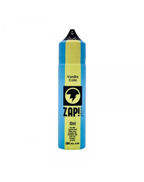 Zap! Juice Vanilla Cola E-Liquid 50ml Short Fill