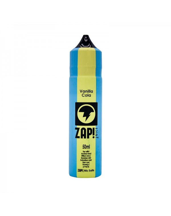 Zap! Juice Vanilla Cola E-Liquid 50ml Short Fill