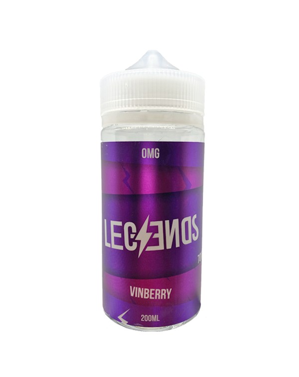 Vinberry By Legends E-Liquid 0mg Shortfill - 200ml