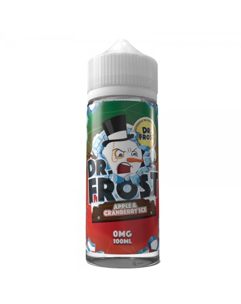 Apple & Cranberry Ice By Dr. Frost 0mg Shortfill 100ml