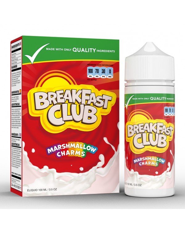 Breakfast Club Marshmallow Charms 0mg 100ml Short ...