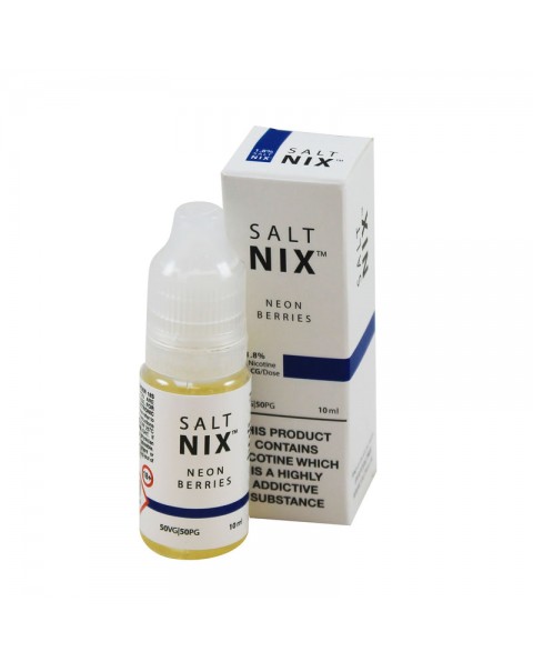 Salt Nix Neon Berries 18mg 10ml Nic Salt E-Liquid