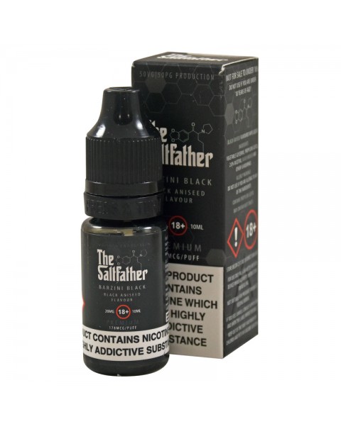 Flawless The Saltfather: Barzini Black - 20mg 10ml Nic Salt E-Liquid