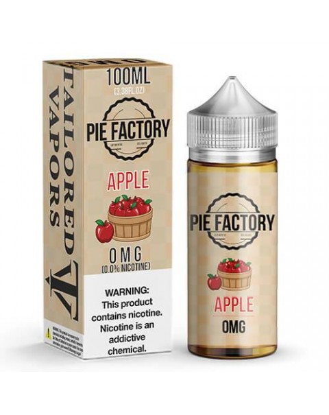 Apple - Pie Factory By Tailored Vapors 0mg E-Liquid - 100ml