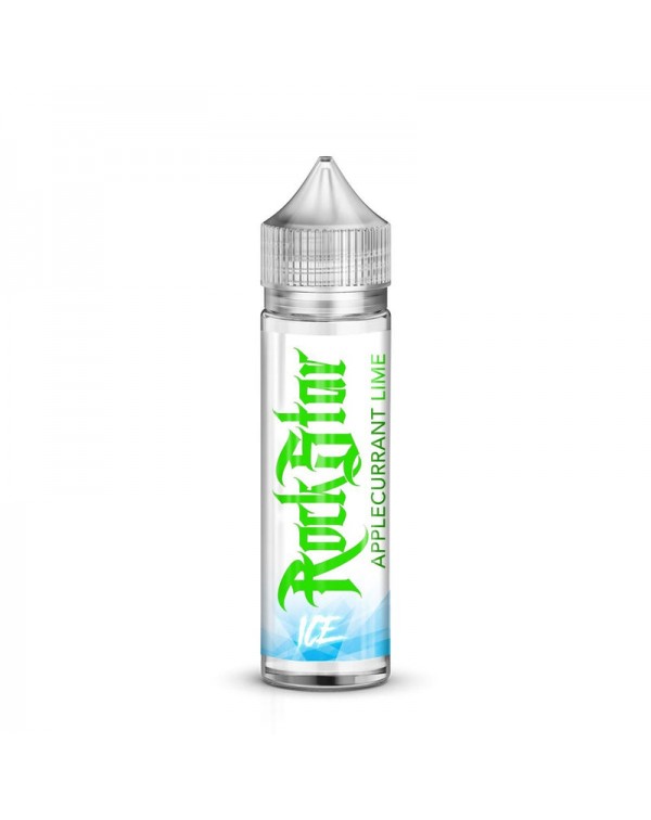 Rockstar Applecurrant Lime Ice E-Liquid 50ml Short...