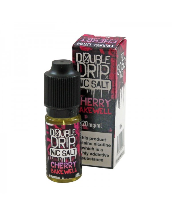 Double Drip Cherry Bakewell Nic Salt 10ml