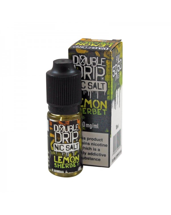 Double Drip Lemon Sherbet Nic Salt 10ml